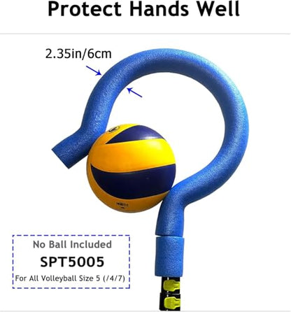 Volleyball Spike Trainer,Adjustable Practice Equipment, for Serving & Hitting Drills, Portable Training Aid for All Skill Levels