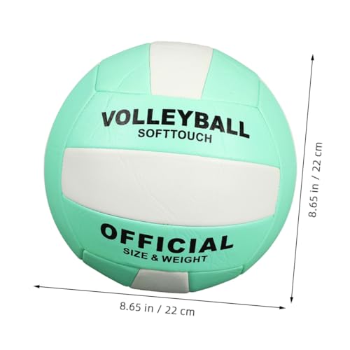 Ciieeo Soft Volleyball 2pcs Size 5 Adult Training Volleyball Indoor Outdoor Sports Practice Ball for Beach and Gym Use