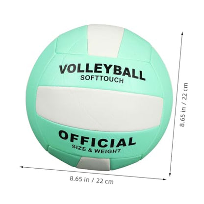 Ciieeo Soft Volleyball 2pcs Size 5 Adult Training Volleyball Indoor Outdoor Sports Practice Ball for Beach and Gym Use