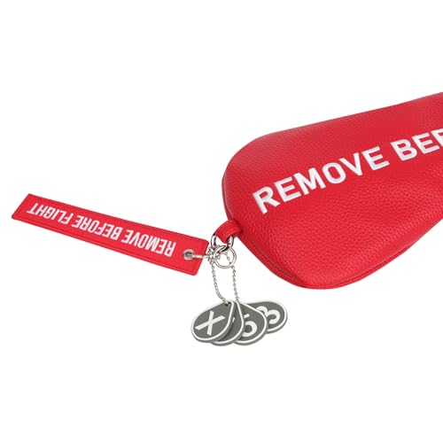 Golf Head Cover with RBF Design for Golf Club - size: for Hybrid, style: Red