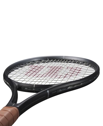 Wilson RF 01 Performance Tennis Racket - Strung with Sensation 16 Natural at Mid Range Tension - size: Grip Size 3 - 4 3/8"