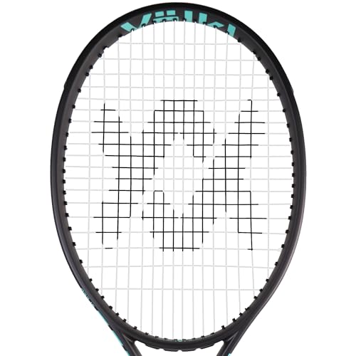 VOLKL Team Speed Black/Turquoise | Tennis Racquet | Featuring Vibration Control Handle System | 265g or 9.4oz | Grip Sizes: 0-5 - size: 4 1/4