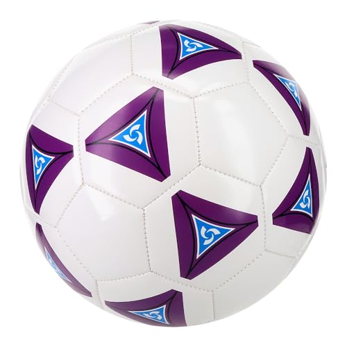 Mikasa Serious Soccer Ball - color: Purple/white, size: 4