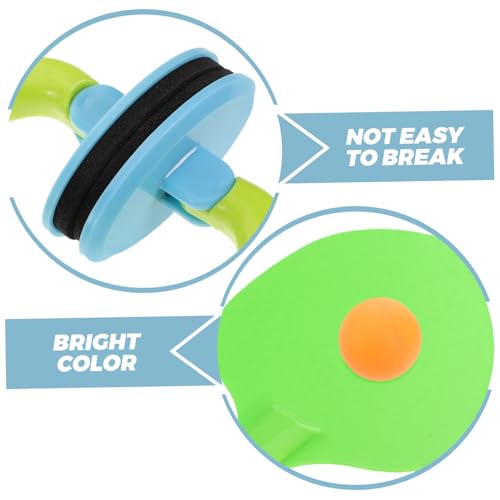LIOOBO Adjustable Indoor Table Tennis Trainer for Hanging Pong Practice Tool Space Saving Design for Home and School Skill Building and Fitness Improvement