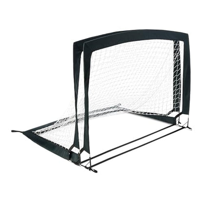 Amazon Basics Portable Pop Up Soccer Goal Net for Backyard Training - size: 4' x 3', (Set of 2)