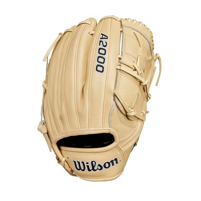 Wilson 2024 Classics Series A2000 Baseball Gloves - color: Blonde/Black, size: Pitcher - 12"
