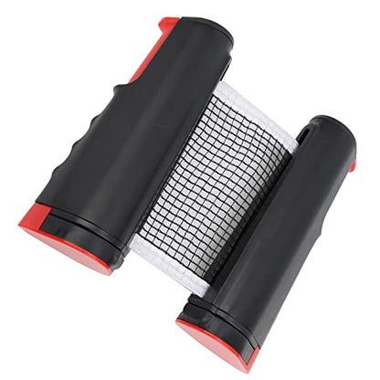 LIZEALUCKY Retractable Portable Table Tennis Net Telescopic Grid Racket for Outdoor Sports