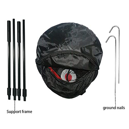 Golf Chipping net | Pop Up Golf Chipping Net | Indoor/Outdoor Golf Hitting net for Accuracy and Swing Practice