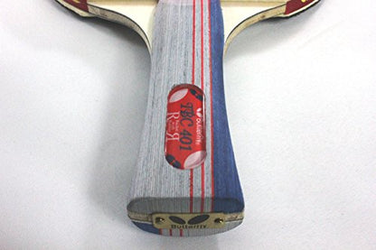 Butterfly 401 Table Tennis Racket Set - 1 Ping Pong Paddle – 1 Ping Pong Paddle Case - ITTF Approved Table Tennis Paddle - Ships in Ping Pong Racket Gift Box, Multi, B401FL