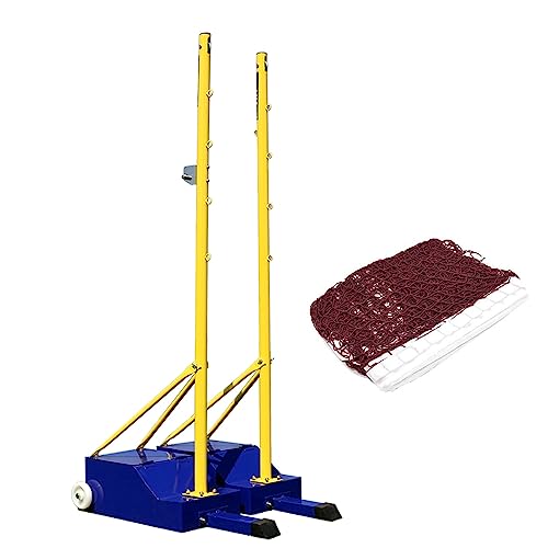 Portable Badminton Tennis Net Stand, Durable Outdoor Replacement Court Set For Tennis, Volleyball, And Badminton, Easy Setup For Backyard, Driveway, Stadium, Playground, And Gym Use )Blue-H 1.55M(5Ft) - size: H 1.55m(5ft)