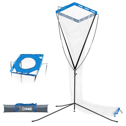 Volleyball Setter Trainer Net, Adjustable Height for Indoor and Outdoor Practice, Perfect for Serving, Spiking, and Setting Training Equipment - color: Blue