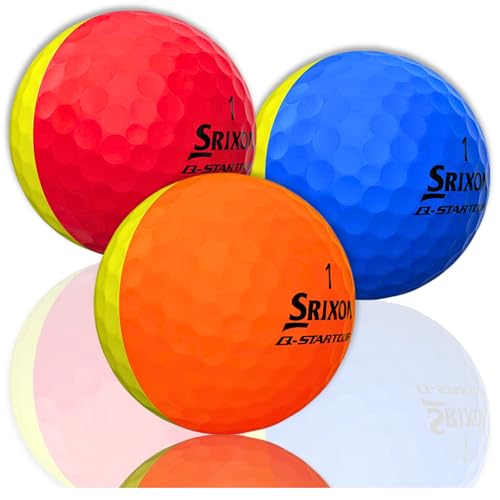 Golf Ball Monkey Cheap Recycled for Srixon Q Star Divide Golf Balls Bulk - Mix of 4A / Near Mint & Good Condition Used Balls for Srixon Q Star Golfballs Divide