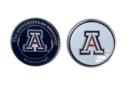 Divot Repair Tool Removable Magnetic Ball Marker-Best Divot Fixer - style: ARIZONA WILDCATS