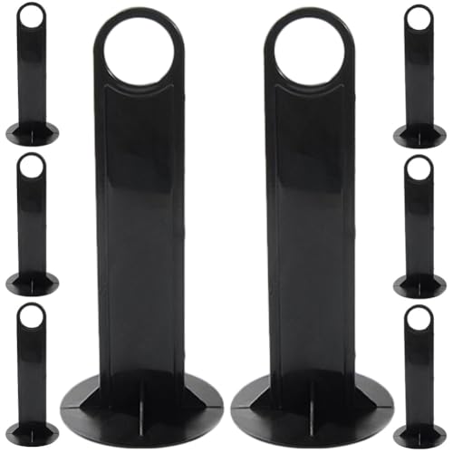 Cabilock Soccer Cone Holders 8-Pack Football Training Stand with Disc Cone Storage Rack Portable Carrying Holder for Sports Field Agility and Marking Discs
