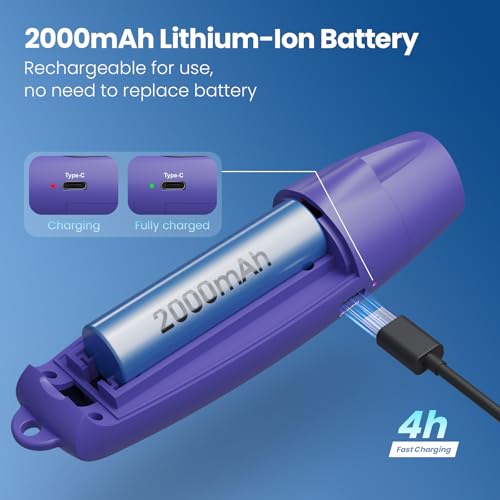 Electronic Whistle with USB Charging, 3 Tone & 3 High Volume Hand Emergency Whistle for Referee Coaches Teacher, Outdoor Sport Game Camping Safety Electric Whistle with Lanyard - color: blue