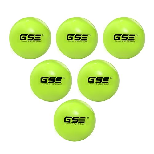 GSE Games & Sports Expert 3" Weighted Baseballs, Training Baseballs for All Skill Levels. Weighted Softballs for Outdoor Pitching, Batting, Throwing, and Catching Practice.(12oz/14oz/16oz/18oz Choice) - color: Green / 14oz, style: 6-Pack