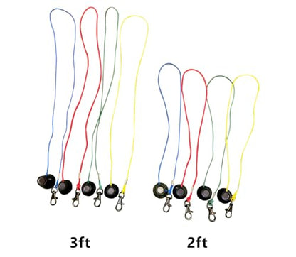 TrueBirdie Anchors - Golf Simulator Tee Anchors with Two Sets of Silicone Tees - style: Simulator Tees - 2ft