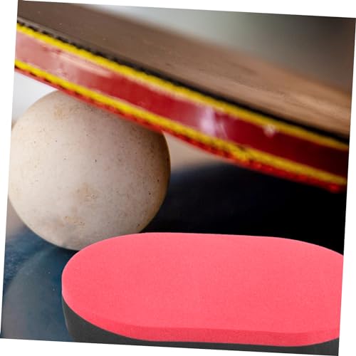 Totority 2pcs Table Tennis Cleaner Sponge Eraser Tool for Easy Maintenance of Rubber and Sponge Latex Cotton Material for Streak Finish