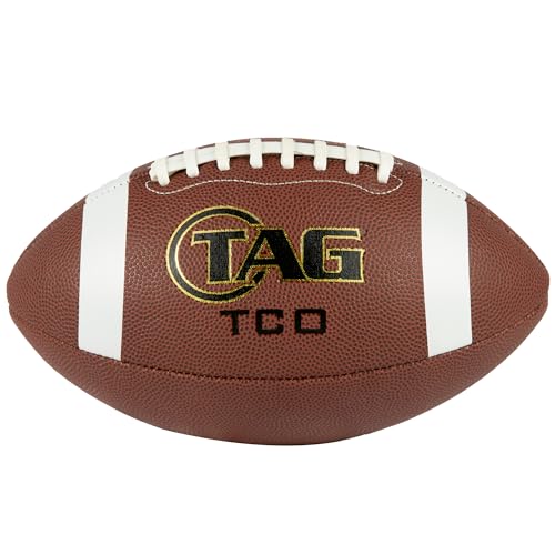 TAG Official Composite Football, Size 9, 1 Count