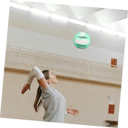 Abaodam Adult Soft Volleyball 2pcs Size 5 Machine-Stitched Explosion-Proof Balls for Indoor and Outdoor Training, Beach Playing Equipment, Practice Volleyball for Adults