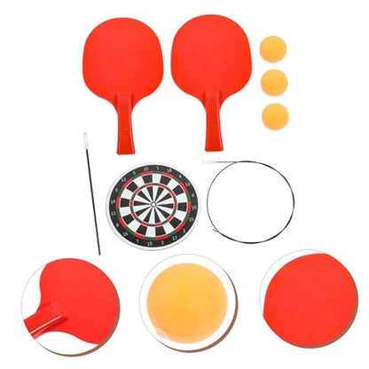 HANABASS Elastic Table Tennis Training Device Ages Boys Girls Racket Training Kit Random Color