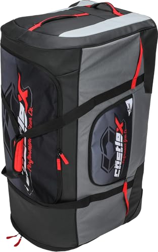 Castle X Rockin' Roller Gear Bag, Black/Silver - color: Black/Silver