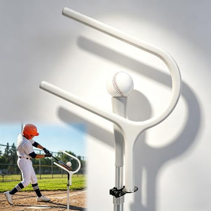 25° Baseball Swing Path Trainer, Upgraded All-Aluminum Tubing Clamps Bat Path Trainer, Softball & Baseball Swing Path Trainer