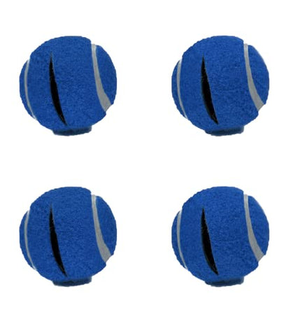 AHS American Hospital Tennis Balls for Walker Legs Tennis Balls for Walkers for Seniors | Complete Support & Surface Protection | Pack of 4 Precut (Blue)