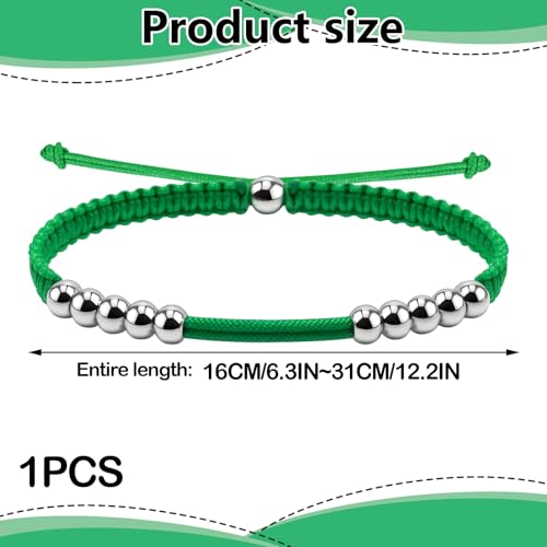 Stroke Counter for Your Golf – Golf Stroke Counter Bracelet with 10 Beads, Golf Counter Bracelet for Women & Men, Adjustable Score Keeper Wristband for Rounds and Practice