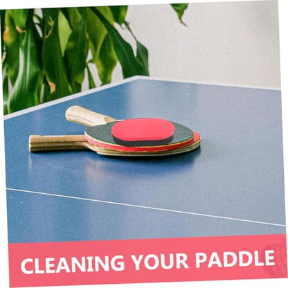 2pcs Racket Cleaner for Table Tennis Portable Paddle Eraser Sponge for Paddle Cleaning Durable and Safe for Compact Design for