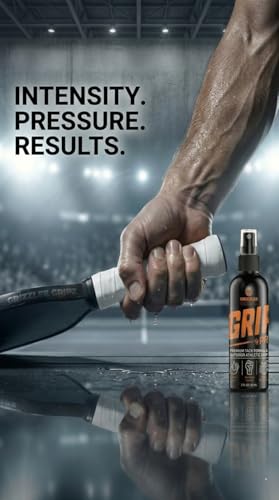Grip Pro - Anti-Slip Tacky Spray for Athletes | Sweat-Proof Control with GripX Technology for Pickleball, Tennis, Football, Baseball, Softball, Pole Dancing, Basketball - Maximum Tack