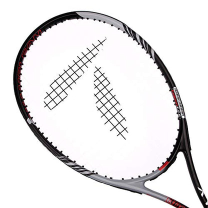 Teloon Tennis Rackets for Adults 2 pcs Recreational -27 inch Tennis Racquet for Men and Women College Students Beginner Tennis Racket.… - color: black-pink