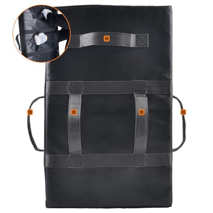 Football Blocking Pad：Multi-Sport Training Equipment with 5 Handles for Football Basketball Hockey Lacrosse & Martial Arts - Tackling Dummy & Kicking Pad