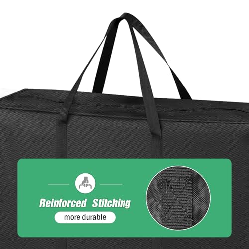 Folding Ping Pong Table Storage Bag, Portable Carry Bag for 6 x 3 FT Foldable Table Tennis Table - 37" D x 5" W x 37" H