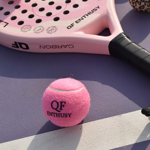 Pink Tennis Balls, 3 Pack Tennis, Suitable for Beginner, Training, Matches & Practice Sessions, Single Can(Pink)