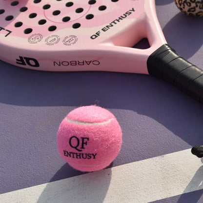 Pink Tennis Balls, 3 Pack Tennis, Suitable for Beginner, Training, Matches & Practice Sessions, Single Can(Pink)
