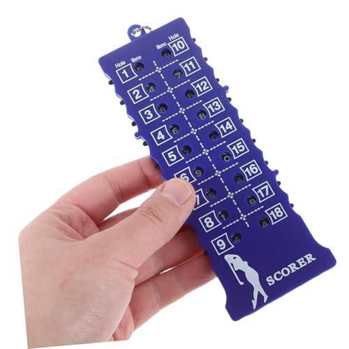 Golf Score Counter Shot Stroke Counter for Women Compact Scoreboard for Golf Tournaments Practice