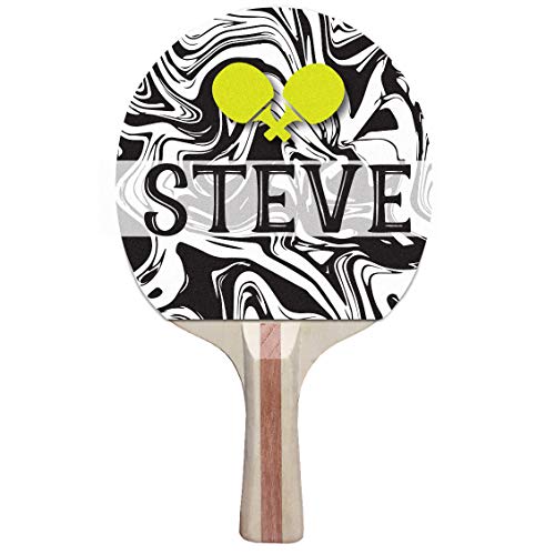 Infusion Table Tennis Paddle and Balls Gift Box Set - color: Steve
