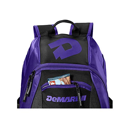 DeMarini Voodoo Junior Baseball Backpack - Purple