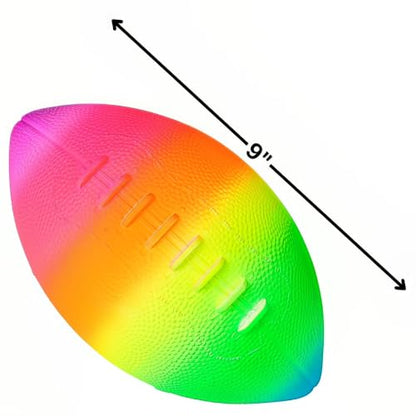 Rhode Island Novelty 9" Rainbow Football