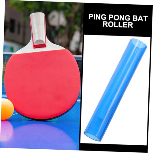 Totority 2pcs Table Tennis Racket Rubber Roller Pong Rolling Stick Roller for Paddle Replacement Maintenance