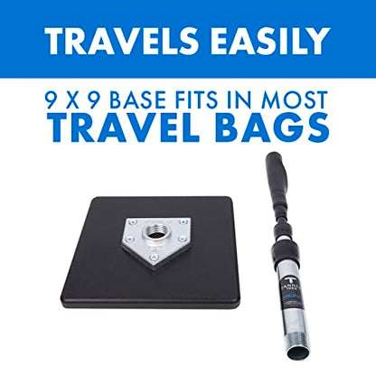 Tanner TEE The Original Youth Size Batting Tee (UP to Age 8)| Premium Adjustable Baseball/Softball Hitting Tee 20"-32", Flexible Hand-Rolled Flextop and Short Tee Stem for Ages 8 & Below (TT002)