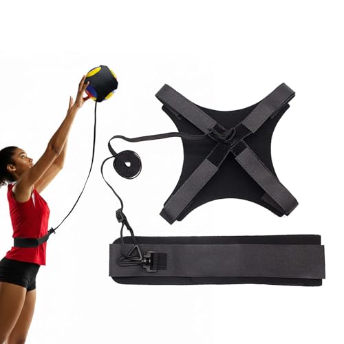 Volleyball Training Equipment Aid,Premium Volleyball Rebounder Trainer Kit,Solo Practice Trainer for Serving Setting Spiking and Arm Swing,Volleyball Gifts for Teen Girls & Boys