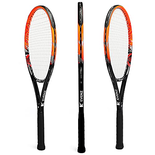 KEVENZ Tennis Racket for Adults,Carbon Fiber Tennis Racquet with Carring Bag,Light Weight and Shock Resistant