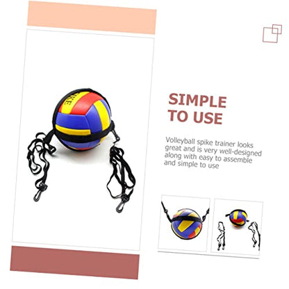 Toyvian 1Set Volleyball Spike Trainer Durable Exercise Tool for Practice Strap System for Spiking and Hitting Arm Swing Training