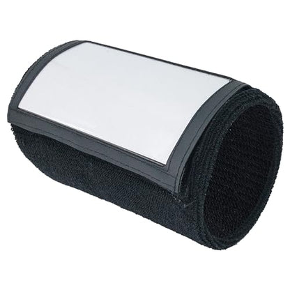 Champion Sports Football Quarterback Triple Playcard Armband Holder - White and Black