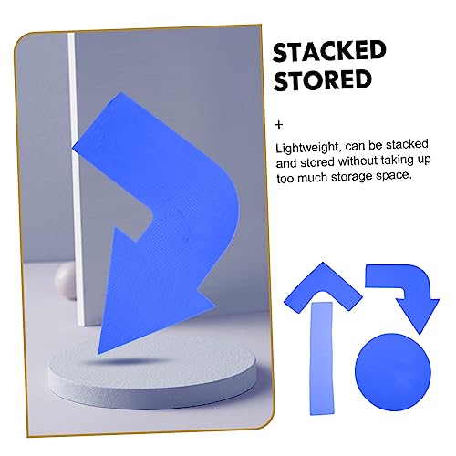 Training Markers 4 Piece Set Outdoor Spot Markers Soccer Football Basketball Portable Training Supplies
