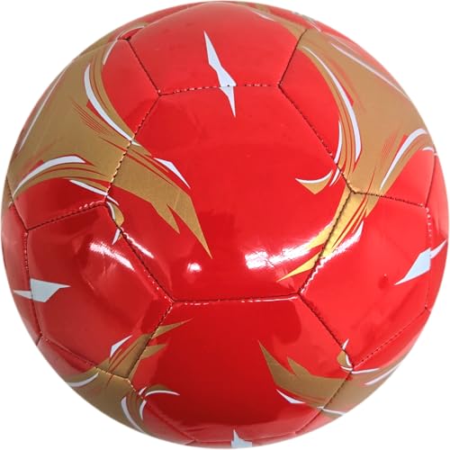 Elite Edition Soccer Ball - Training Soccer Ball – Durable TPU Outdoor Ball – Country Design (USA, Argentina, Brasil, Mexico, Portugal & More) - size: 5, style: PERU