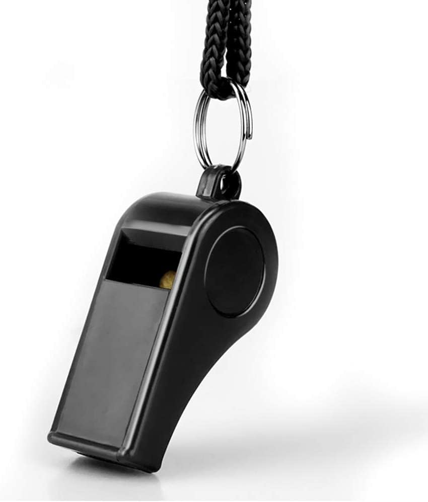 Whistle, Outdoor Sports Whistles with Lanyard, Very Loud Sound Whistles Bulk Perfect for Referees, Coaches, Emergencies