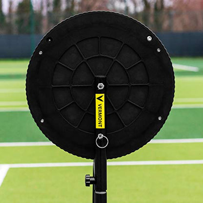 Vermont Tennis Ball Roller Mower & Hopper | 85 Ball Capacity - Convertible Pickup Roller Basket with Quick Release Pins - Lightweight, Durable Frame - Portable Training Equipment